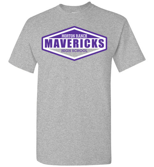 Morton Ranch High School Grey Unisex T-shirt 09