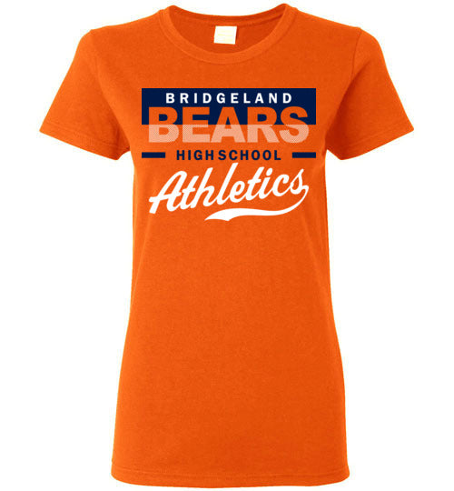 Bridgeland High School Bears Women's Orange T-shirt 48