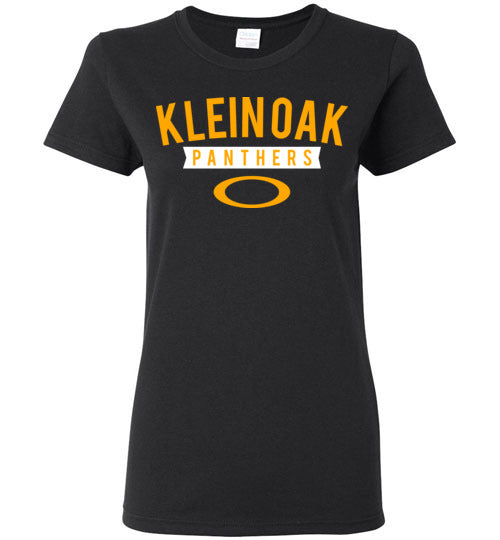 Klein Oak High School Panthers Women's Black T-shirt 21