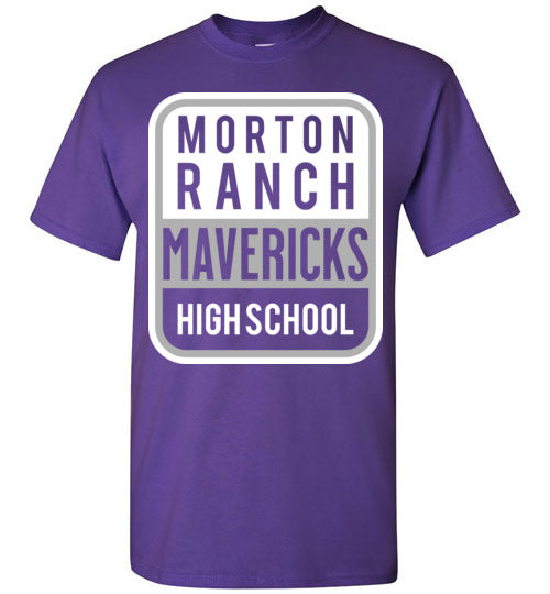 Morton Ranch High School Purple Unisex T-shirt 01