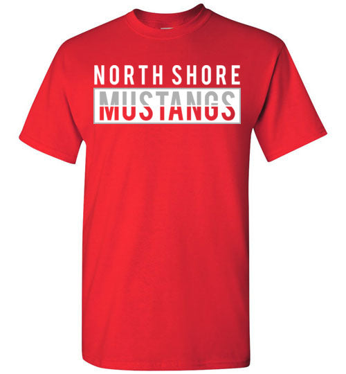 North Shore High School Red Unisex T-shirt 31