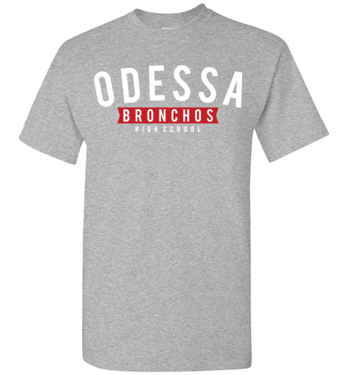 Odessa High School Sports Grey Classic T-shirt 21