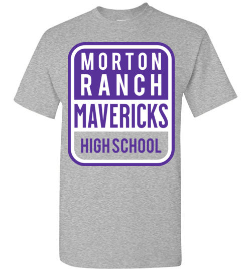 Morton Ranch High School Grey Unisex T-shirt 01