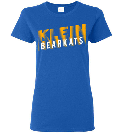 Klein High School Bearkats Women's Royal T-shirt 32