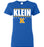 Klein High School Bearkats Women's Royal T-shirt 07