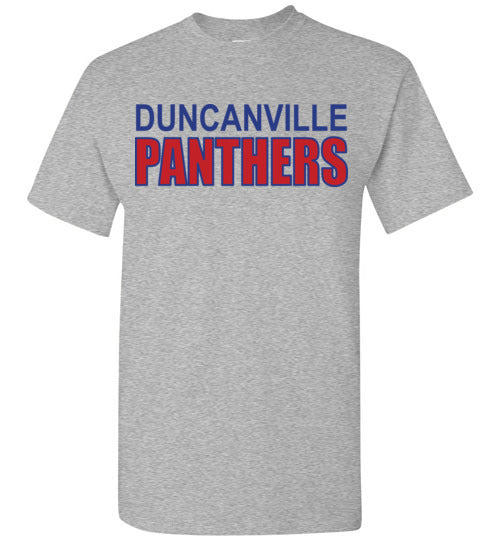 Duncanville High School Sports Grey T-shirt 10