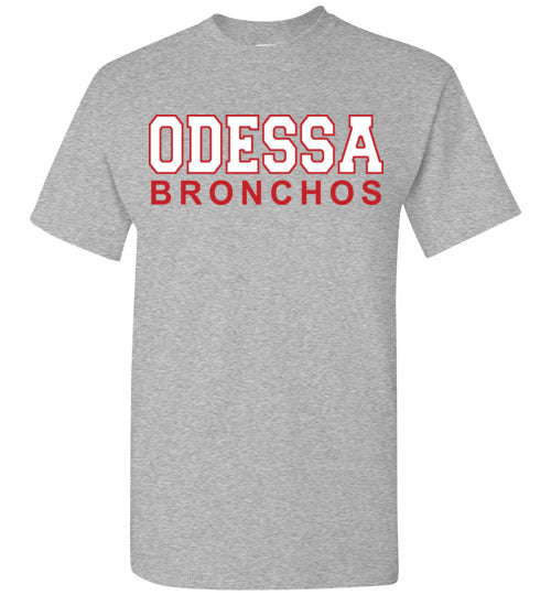 Odessa High School Sports Grey Classic T-shirt 10