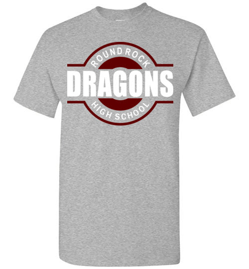 Round Rock High School Sports Grey Classic T-shirt 11