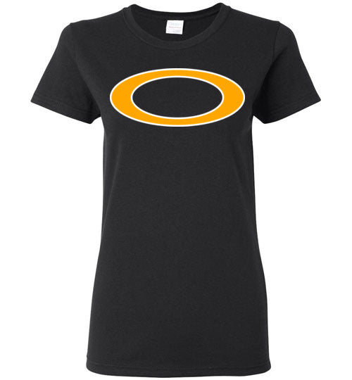 Klein Oak High School Panthers Women's Black T-shirt 08