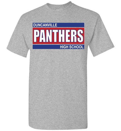 Duncanville High School Sports Grey T-shirt 98