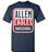 Allen High School Navy Unisex T-shirt 01