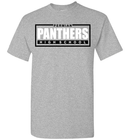 Permian High School Sports Grey Classic T-shirt 49