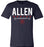 Allen High School Eagles Premium Navy T-shirt 03