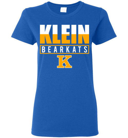 Klein High School Bearkats Women's Royal T-shirt 29