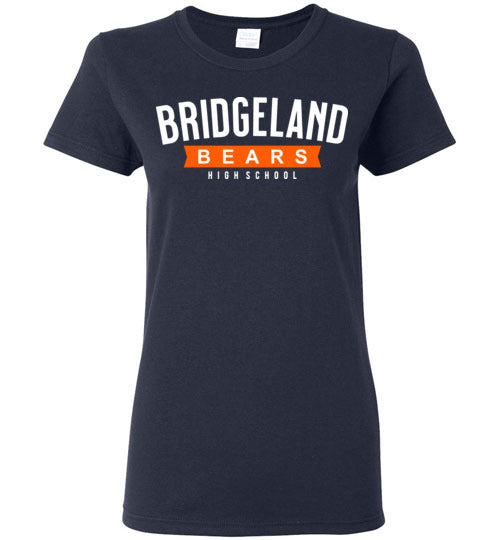 Bridgeland High School Bears Women's Navy T-shirt 21