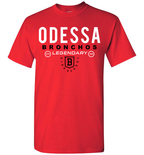 Odessa High School Red Classic T-shirt 03