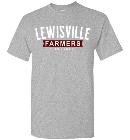 Lewisville High School Sports Grey Classic T-shirt 21