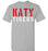 Katy High School Grey Unisex T-shirt 17