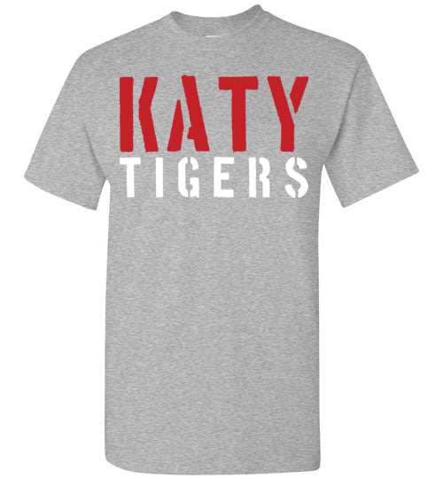 Katy High School Grey Unisex T-shirt 17