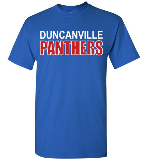 Duncanville High School Royal T-shirt 10