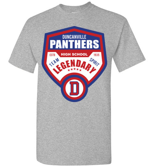 Duncanville High School Sports Grey T-shirt 14