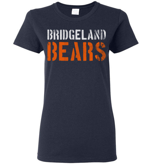 Bridgeland High School Bears Women's Navy T-shirt 17