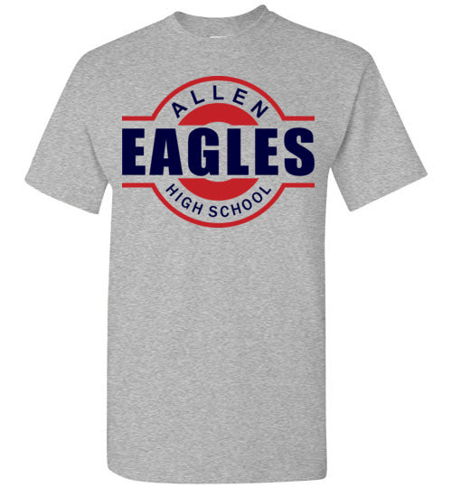 Allen High School Sports Grey Unisex T-shirt 11