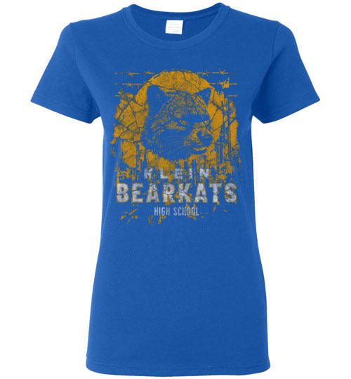 Klein High School Bearkats Women's Royal T-shirt 205