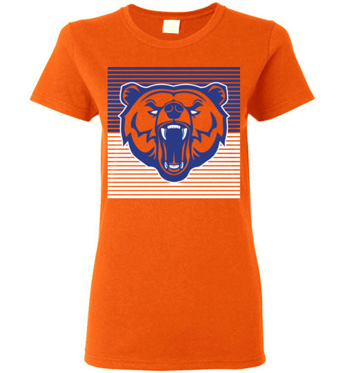 Grand Oaks High School Grizzlies Women's Orange T-shirts 27