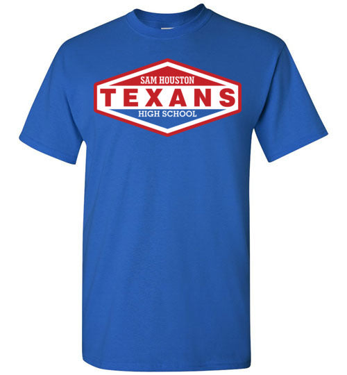 Sam Houston High School Royal Blue Classic T-shirt 09