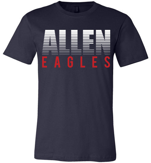 Allen High School Eagles Premium Navy T-shirt 24