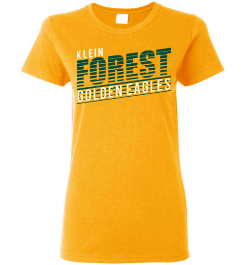 Klein Forest Golden Eagles Women's Gold T-shirt 32