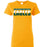 Klein Forest Golden Eagles Women's Gold T-shirt 25