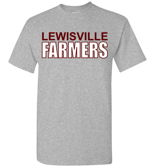 Lewisville High School Sports Grey Classic T-shirt 10