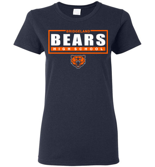 Bridgeland High School Bears Women's Navy T-shirt 49