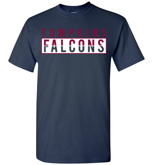 Tompkins High School Navy Unisex T-shirt 31