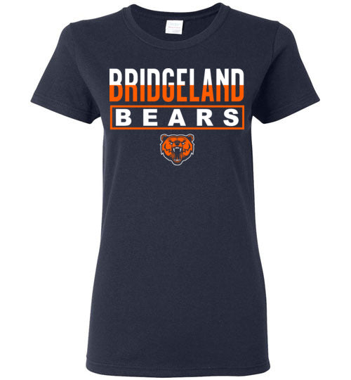 Bridgeland High School Bears Women's Navy T-shirt 29