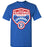 Dickinson High School Gators Royal Blue Classic T-shirt 14