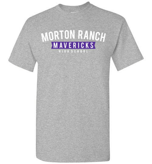 Morton Ranch High School Grey Unisex T-shirt 21