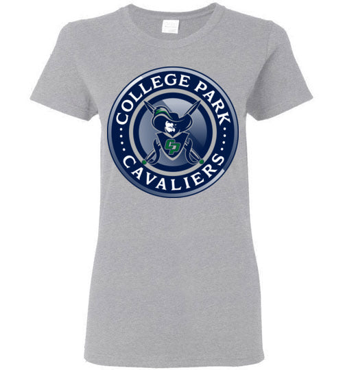 College Park High School Cavaliers Women's Sport Grey T-shirt 221