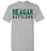 Reagan High School Rattlers Sports Grey Classic T-shirt 17