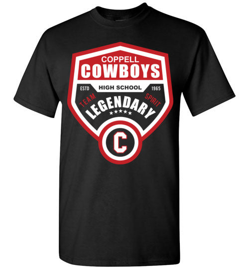 Coppell High School Black Classic T-shirt 14