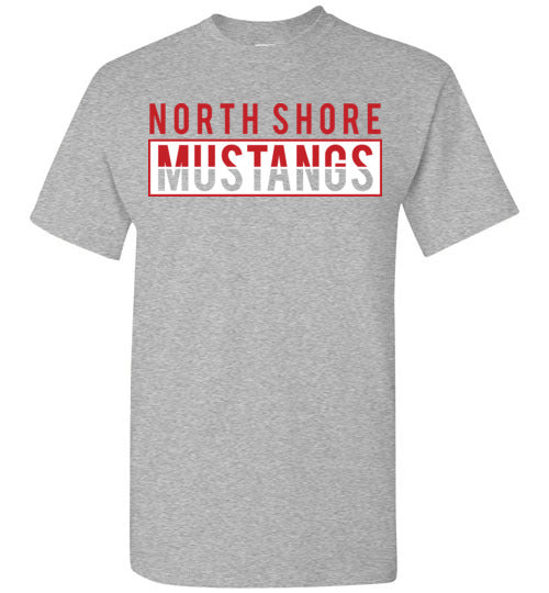 North Shore High School Sports Grey T-shirt 31