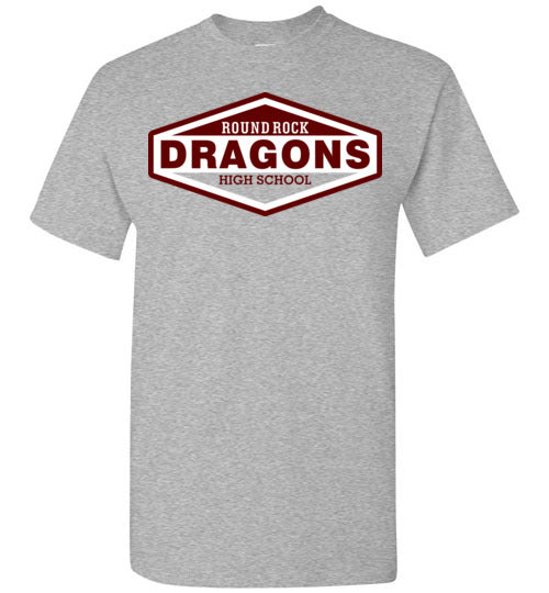 Round Rock High School Sports Grey Classic T-shirt 09