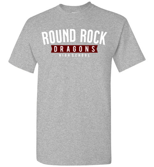 Round Rock High School Sports Grey Classic T-shirt 21