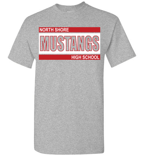 North Shore High School Sports Grey T-shirt 98