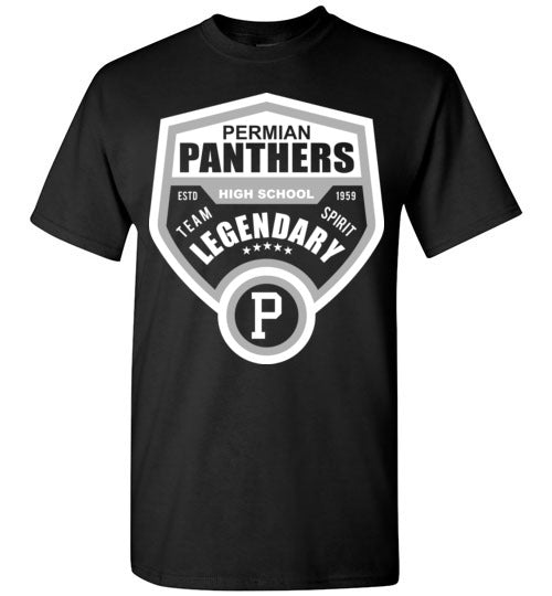 Permian High School Black Classic T-shirt 14