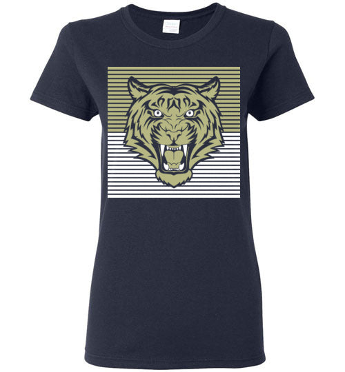 Klein Collins High School Tigers Navy Women's T-shirts 27