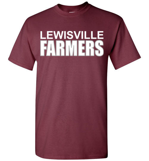 Lewisville High School Maroon Classic T-shirt 10