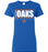 Grand Oaks High School Grizzlies Women's Royal T-shirt 07